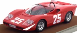 Abarth 2000 S #25 1969 Winner Imola Gijs van Lennep Johannes Ortner Limited Edition to 50pcs 1/18 Model Car Tecnomodel TM18-58 E