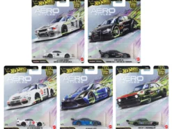 Aero Styles 5 piece Set "Car Culture 10th Anniversary" 2026 Series U Diecast Model Cars by Hot Wheels