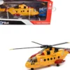 AgustaWestland AW101 EH101 Helicopter Yellow Canada Forces Search & Rescue Sky Pilot Series 1/72 Diecast Model New Ray 25513