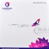Airbus A330-200 Commercial Aircraft "Hawaiian Airlines" (N360HA) White with Purple Tail Graphics "Gemini 200" Series 1/200 Diecast Model Airplane by GeminiJets