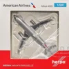 Airbus A320 Commercial Aircraft "American Airlines" (N680AW) Silver with Blue and Red Tail 1/500 Diecast Model Airplane by Herpa