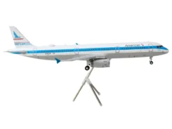 Airbus A321 Commercial Aircraft "American Airlines - Piedmont" (N581UW) White with Blue Stripes "Gemini 200" Series 1/200 Diecast Model Airplane by GeminiJets