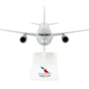 Airbus A321 Commercial Aircraft "American Airlines - Medal of Honor" (N167AN) Gray with Red and Blue Tail (Snap-Fit) 1/150 Plastic Model by Skymarks