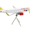 Airbus A320 Commercial Aircraft Viva Air White with Tail Graphics Gemini 200 Series 1/200 Diecast Model Airplane GeminiJets G2VVC822
