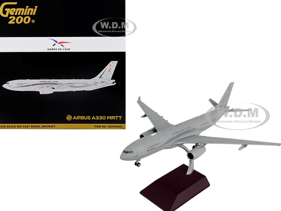 Airbus A330 MRTT Tanker Aircraft Armee de l Air France Air Force Gemini 200 Series 1/200 Diecast Model Airplane GeminiJets G2FAF803