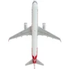 Airbus A321P2F Commercial Aircraft "Qantas Freight - Santa’s Freight" (VH-XF4) White with Graphics and Red Tail "Gemini 200" Series 1/200 Diecast Model Airplane by GeminiJets