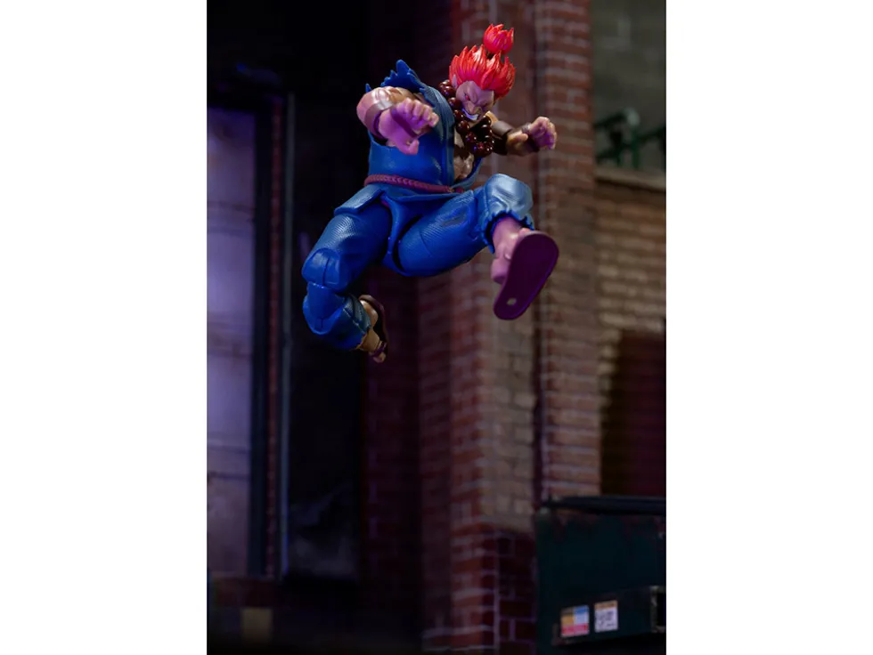 Akuma 6" Moveable Figure with Accessories and Alternate Head and Hands "Ultra Street Fighter II: The Final Challengers" (2017) Video Game Model by Jada
