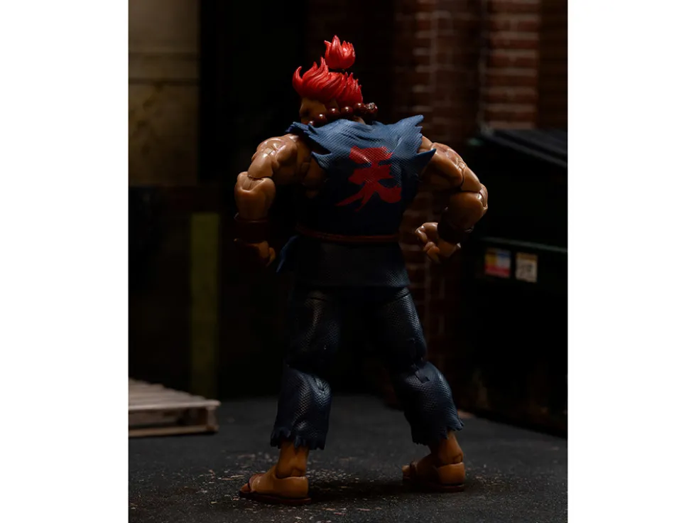 Akuma 6" Moveable Figure with Accessories and Alternate Head and Hands "Ultra Street Fighter II: The Final Challengers" (2017) Video Game Model by Jada