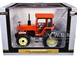 Allis Chalmers 6070 Tractor with Cab and Dual Wheels Orange