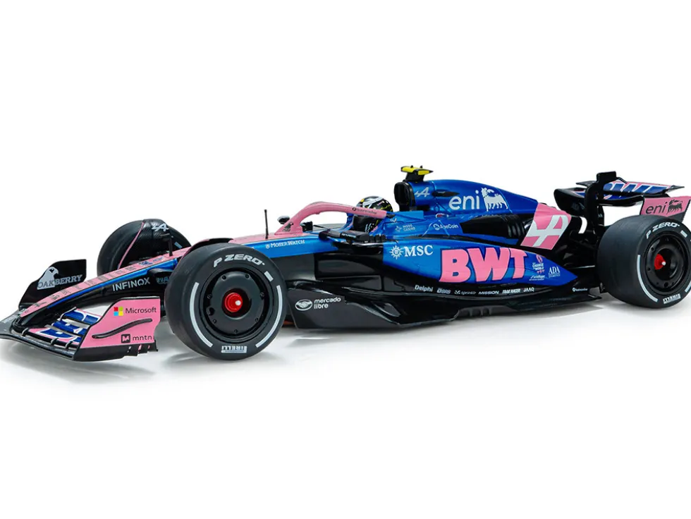 Alpine A525 #7 Jack Doohan "BWT" Formula One F1 "Chinese GP" (2025) "Competition" Series 1/18 Diecast Model Car by Solido