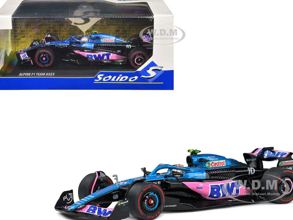 Alpine A523 #10 Pierre Gasly "BWT" 3rd Place Formula One F1 "Dutch GP" (2023) 1/43 Diecast Model Car by Solido