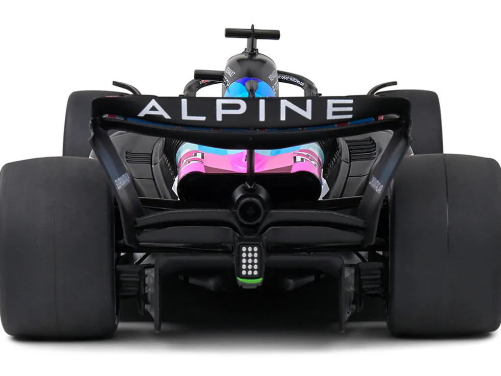 Alpine A524 Presentation Edition "BWT" "Formula One F1 World Championship" (2024) "Competition" Series 1/18 Diecast Model Car by Solido