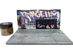 American Diorama X INK BMBRS - LA Graffiti Street Art Diorama for 1/64 Scale Models by American Diorama