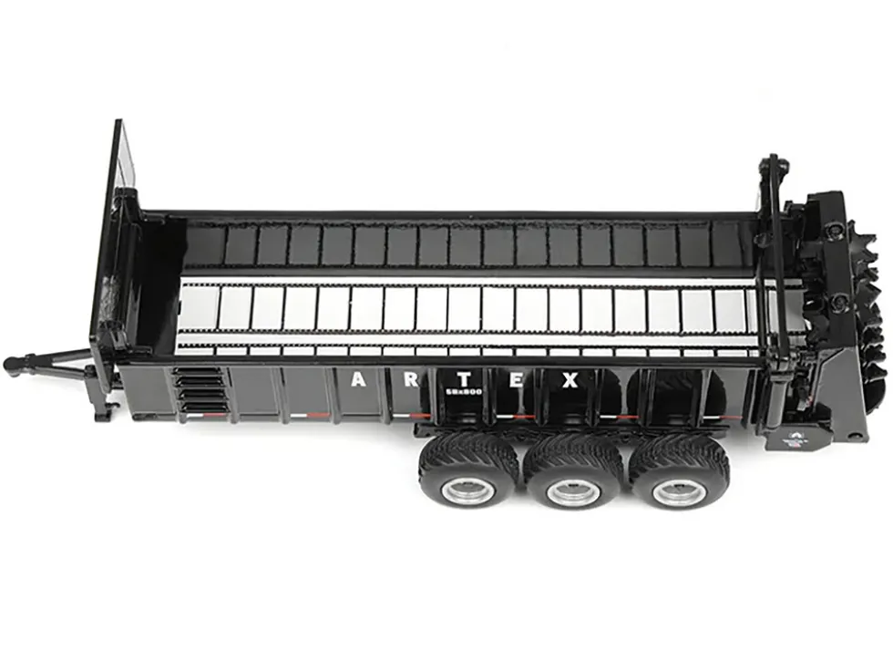 Artex SBX800 Triple Axle Spreader Black 1/64 Diecast Model by SpecCast