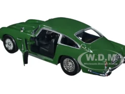 Aston Martin DB5 RHD Right Hand Drive Dark Green Timeless Legends Series 1/24 Diecast Model Car Motormax 79375
