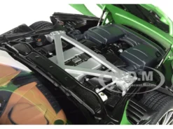 Aston Martin DB11 RHD Right Hand Drive Apple Tree Green Metallic 1/18 Model Car Autoart 70269