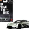 Aston Martin Valhalla Concept Light Green Metallic Dark Green Top James Bond 007 No Time to Die 2021 Movie Diecast Model Car Hot Wheels GRL79