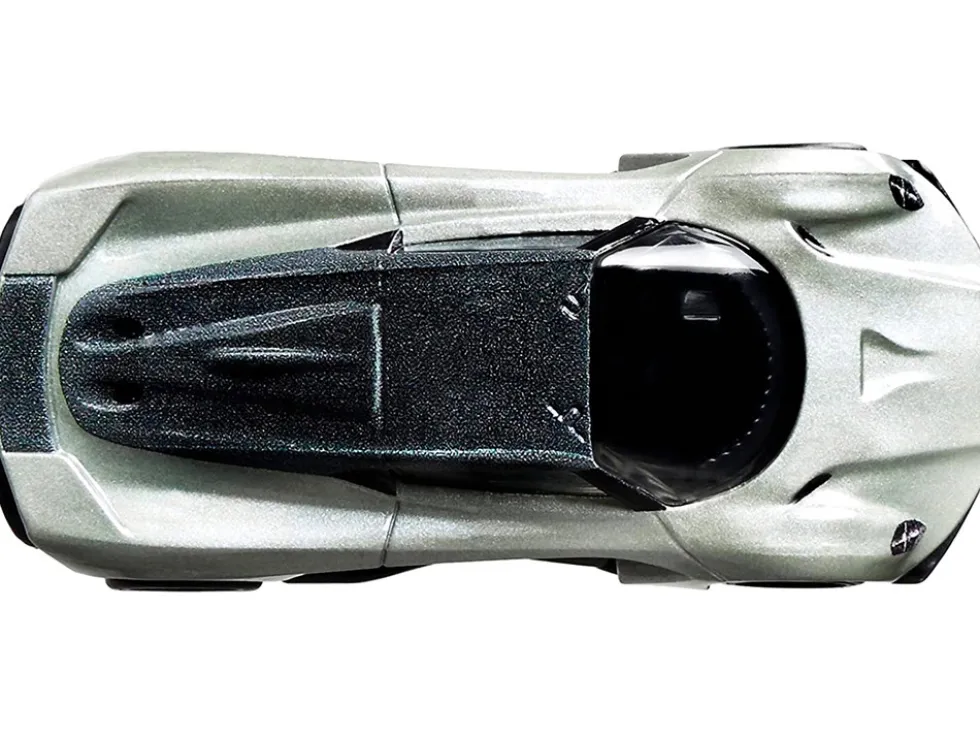 Aston Martin Valhalla Concept Light Green Metallic Dark Green Top James Bond 007 No Time to Die 2021 Movie Diecast Model Car Hot Wheels GRL79