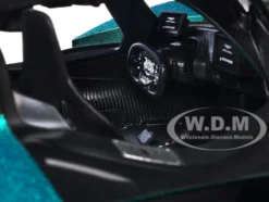 Aston Martin Valkyrie Green Metallic with Matt Black Top 