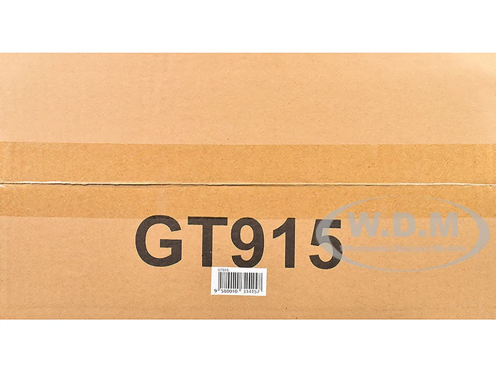 2023 Aston Martin Valkyrie Light Blue with Black Top 1/18 Model Car by GT Spirit