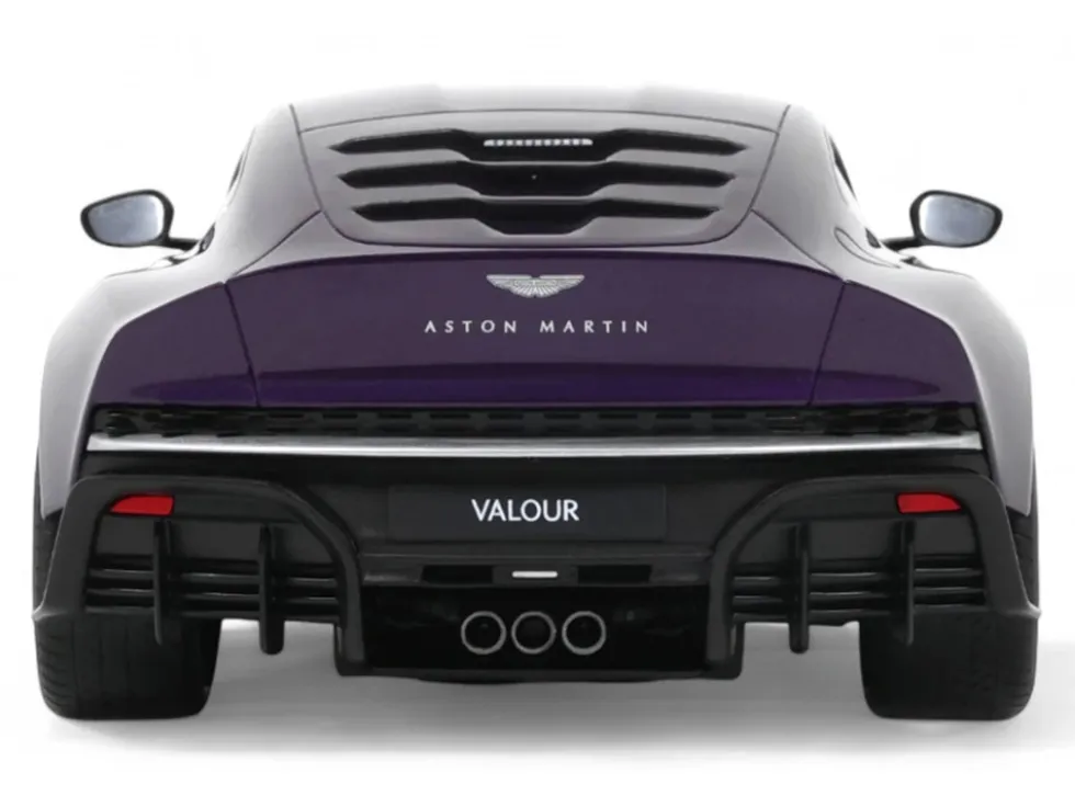 2023 Aston Martin Valour Purple Metallic 1/18 Model Car by GT Spirit