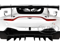 2018 Aston Martin Vantage GTE Le Mans PRO White Carbon Accents 1/18 Model Car Autoart 81806