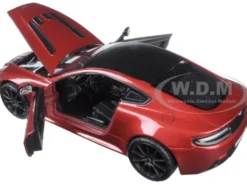 Aston Martin Vantage S V12 Red 1/24 Diecast Model Car Motormax 79322
