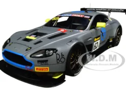 Aston Martin Vantage V12 GT3 #62A J. Dennis M. Vaxiviere M. Kirchhoefer Team R-Motorsport Bathurst 12H 2019 1/18 Model Car Autoart 81906