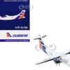 ATR 42-500 Commercial Aircraft "Cubana Airlines" (CU-T1240) White with Red and Blue Stripes 1/400 Diecast Model Airplane by GeminiJets