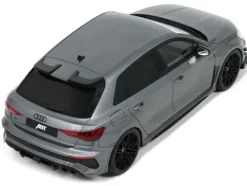 Audi ABT RS3-R Daytona Gray Metallic 1/18 Model Car by GT Spirit