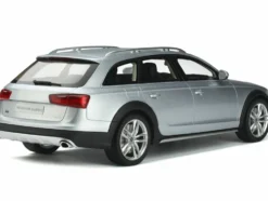2019 Audi A6 C7 Allroad Floret Silver Metallic 1/18 Model Car GT Spirit GT354