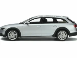 2019 Audi A6 C7 Allroad Floret Silver Metallic 1/18 Model Car GT Spirit GT354