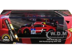 Audi R8 LMS #29 Nicki Thiim - Christer Jons - Pierre Kaffer "Audi Sport Team WRT" "24 Hours of Nurburgring" (2015) 1/64 Diecast Model Car by Paragon Models