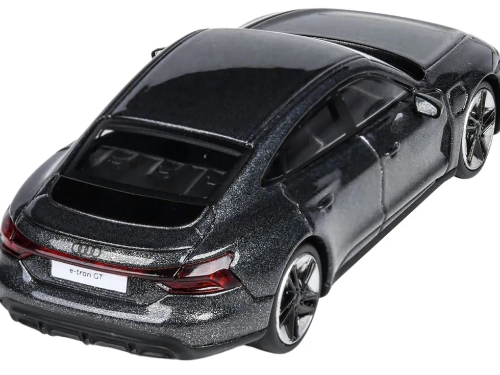 Audi RS e-tron GT Daytona Gray Metallic 1/64 Diecast Model Car Paragon Models PA-55331