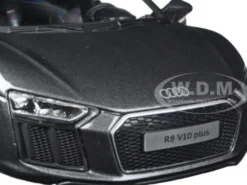 Audi R8 V10 Plus Grey Special Edition 1/24 Diecast Model Car Maisto 31513