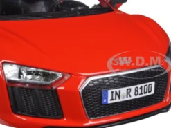 Audi R8 V10 Plus Red Special Edition 1/24 Diecast Model Car Maisto 31513