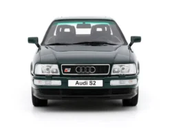 1993 Audi S2 Sedan Emerald Green Metallic Limited Edition to 2000 pieces Worldwide 1/18 Model Car by Otto Mobile