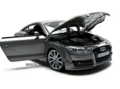 2007 Audi TT Coupe Grey 1/18 Diecast Car Model Motormax 73177