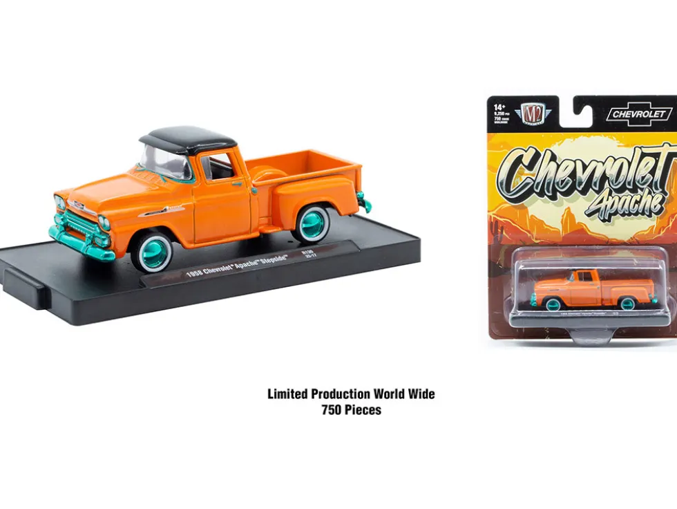 Auto-Drivers Set of 4 pieces in Blister Packs Release 130 Limited Edition to 9600 pieces Worldwide 1/64 Diecast Model Cars by M2 Machines