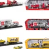 Auto Haulers "Coca-Cola" Set of 3 pieces Release 31 Limited Edition to 7250 pieces Worldwide 1/64 Diecast Models by M2 Machines