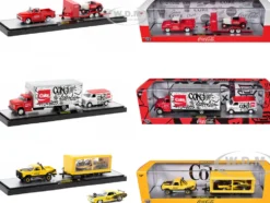 Auto Haulers "Coca-Cola" Set of 3 pieces Release 31 Limited Edition to 7250 pieces Worldwide 1/64 Diecast Models by M2 Machines