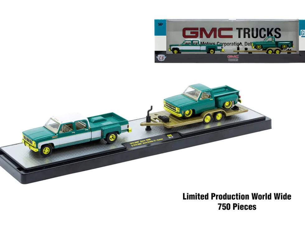Auto Haulers Set of 3 Trucks Release 88 Limited Edition to 9600 pieces Worldwide 1/64 Diecast Models by M2 Machines
