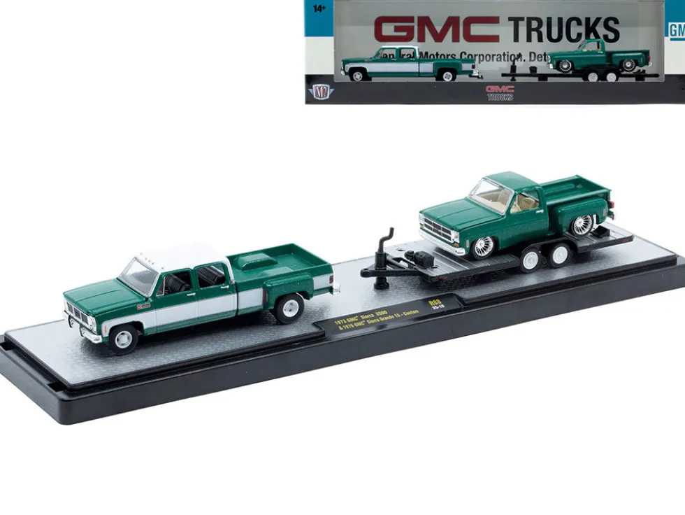 Auto Haulers Set of 3 Trucks Release 88 Limited Edition to 9600 pieces Worldwide 1/64 Diecast Models by M2 Machines