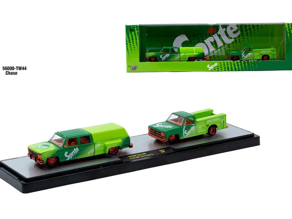 Auto Haulers "Soda" Set of 3 pieces Release 44 Limited Edition to 5750 pieces Worldwide 1/64 Diecast Models by M2 Machines