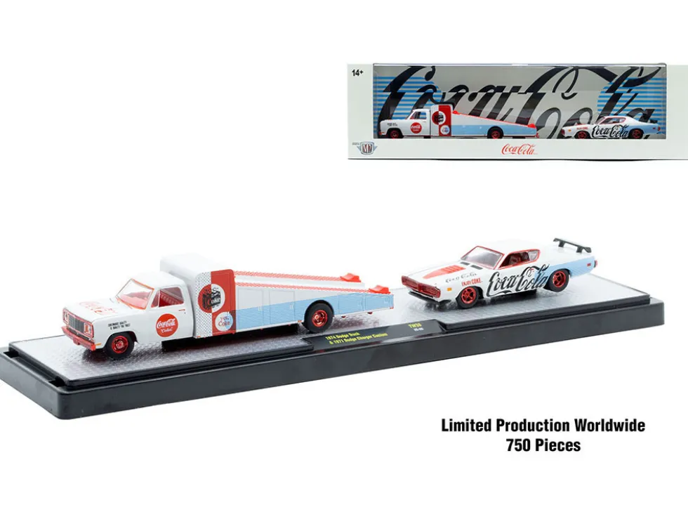Auto Haulers "Soda" Set of 3 pieces Release 38 Limited Edition to 8000 pieces Worldwide 1/64 Diecast Models by M2 Machines
