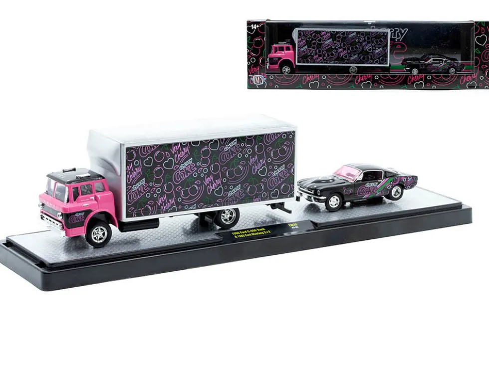 Auto Haulers "Soda" Set of 3 pieces Release 38 Limited Edition to 8000 pieces Worldwide 1/64 Diecast Models by M2 Machines