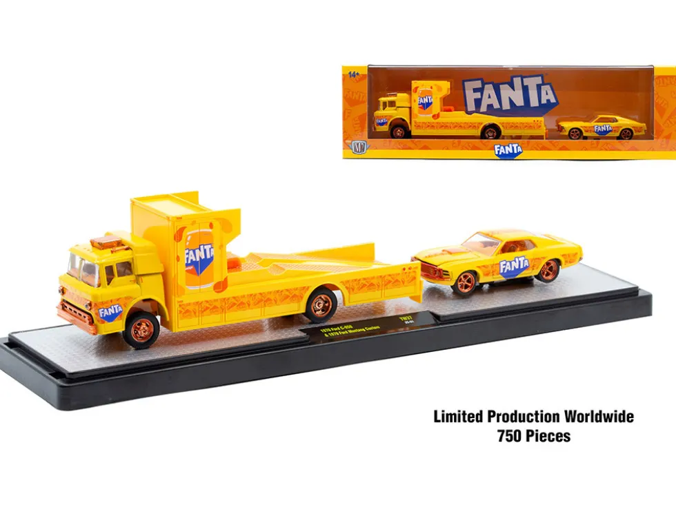 Auto Haulers "Soda" Set of 3 pieces Release 37 Limited Edition to 6000 pieces Worldwide 1/64 Diecast Models by M2 Machines