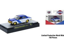 Auto Meets Set of 6 Cars IN DISPLAY CASES Release 93 Limited Edition 1/64 Diecast Model Cars by M2 Machines