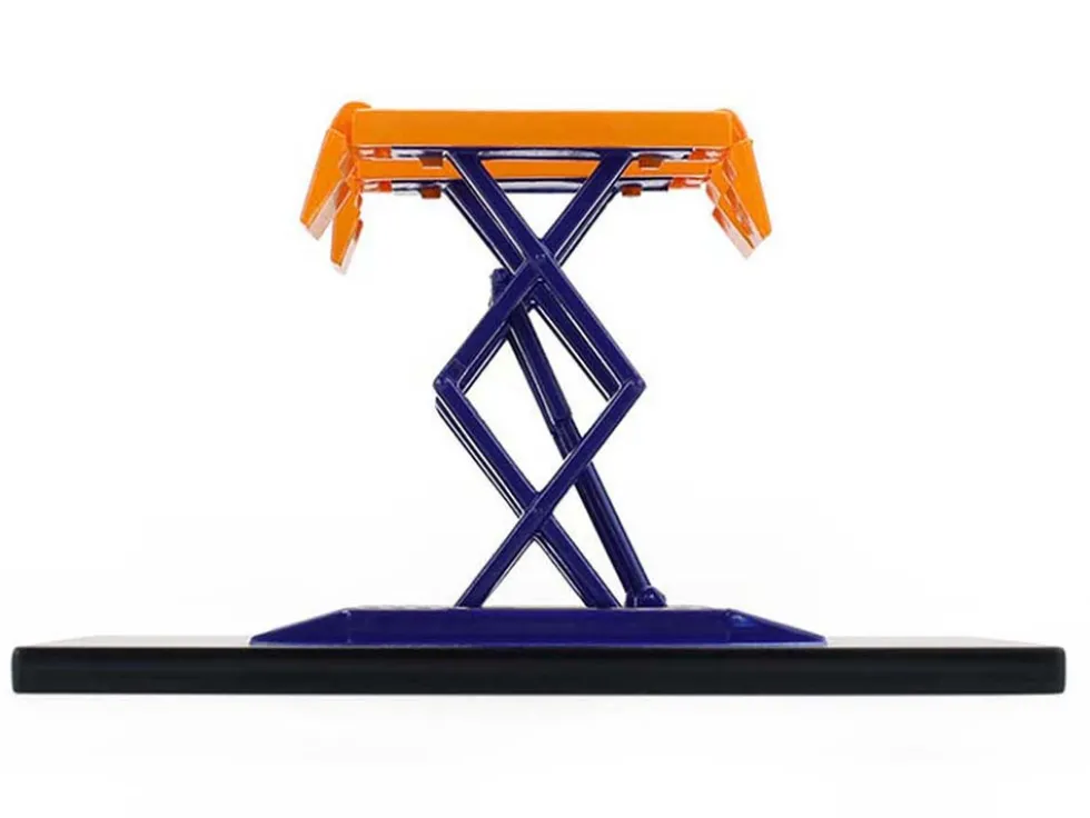 Automotive Double Scissor Lift "Union 76" Orange and Blue "Double Scissor Lifts" Series 2 1/64 Diecast Model by Greenlight
