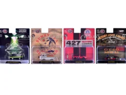 Auto News Release 17 Set of 4 Cars Limited Edition to 8500 pieces Worldwide 1/64 Diecast Model Cars by M2 Machines